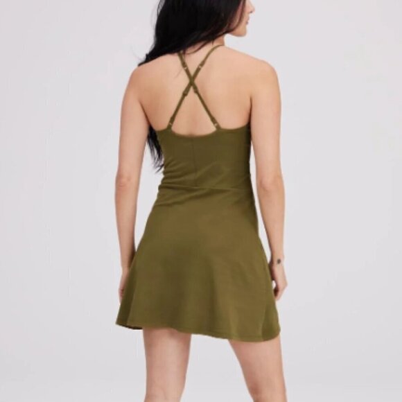 Girlfriend Collective The Undress in Fern Green sz S - Picture 2 of 5